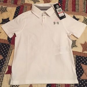 NWT Under Armour Polo Youth XS!